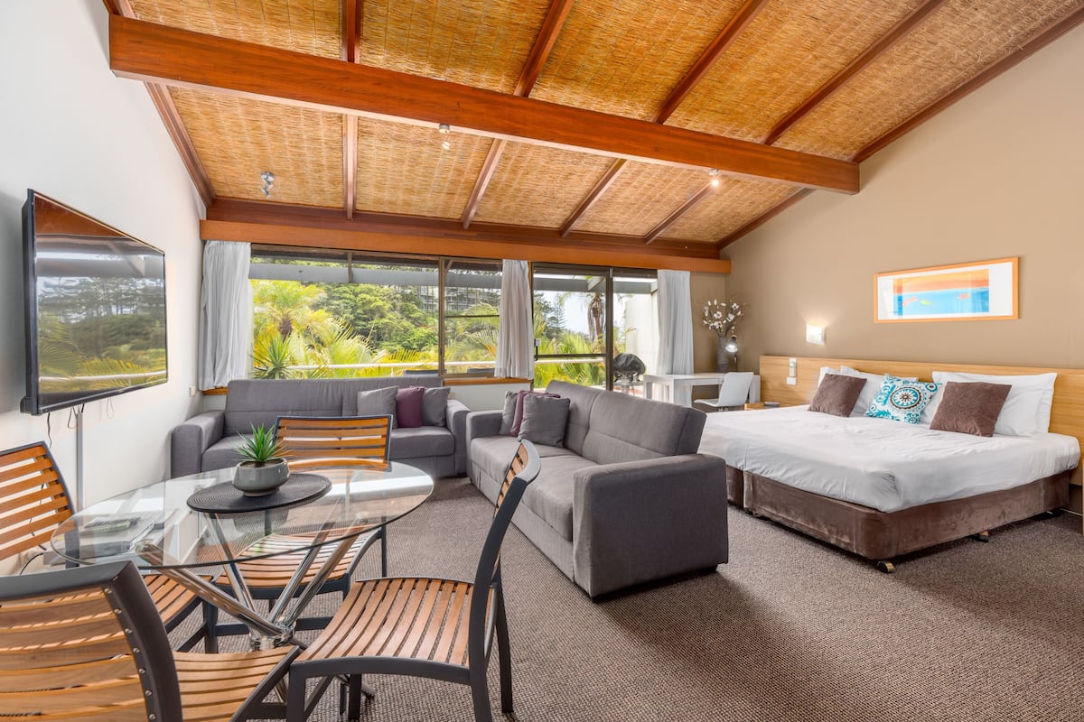 standard studio | living area