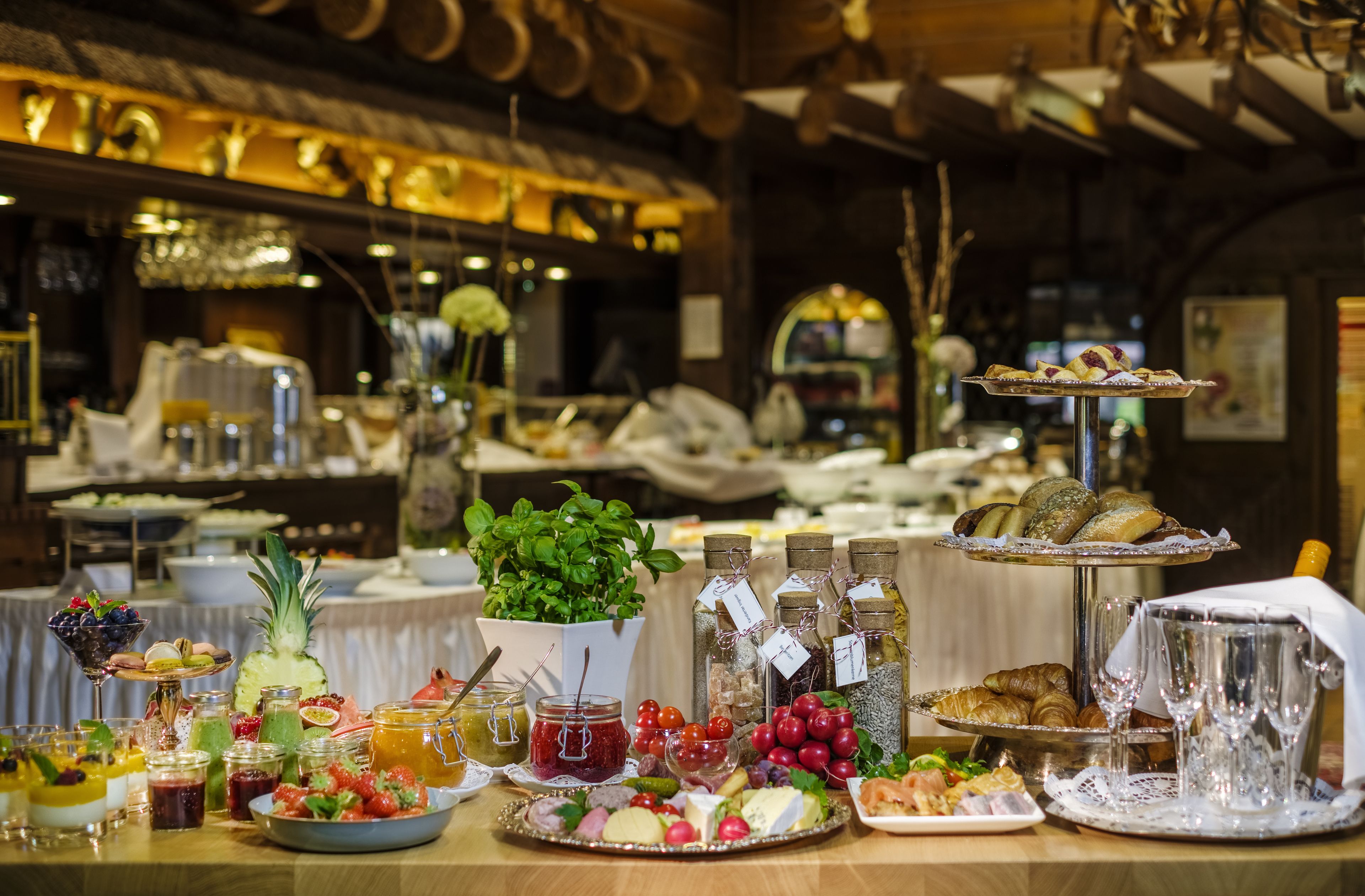 Petit déjeuner buffet