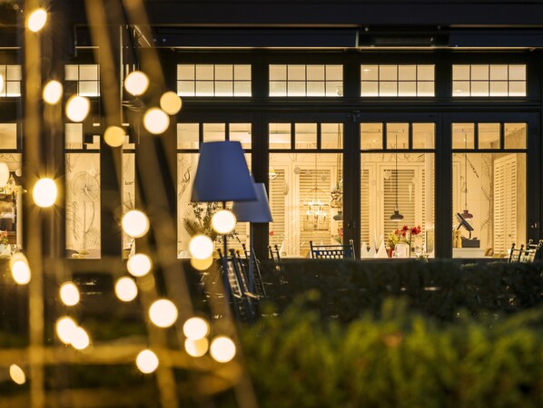 Front of property – evening/night