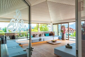 Salas de tratamientos para parejas, sauna, baño turco 