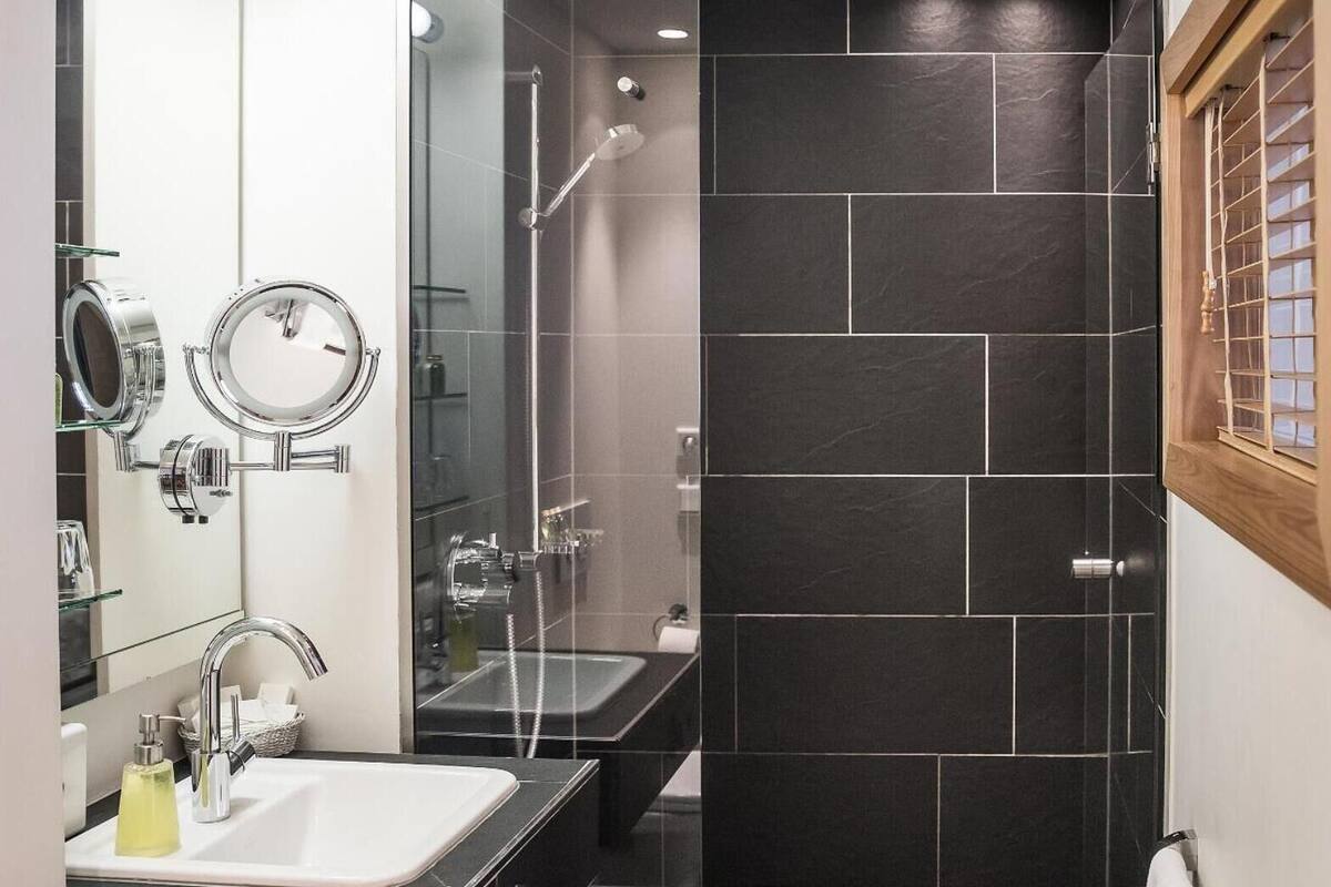 free toiletries, hair dryer, bathrobes, slippers