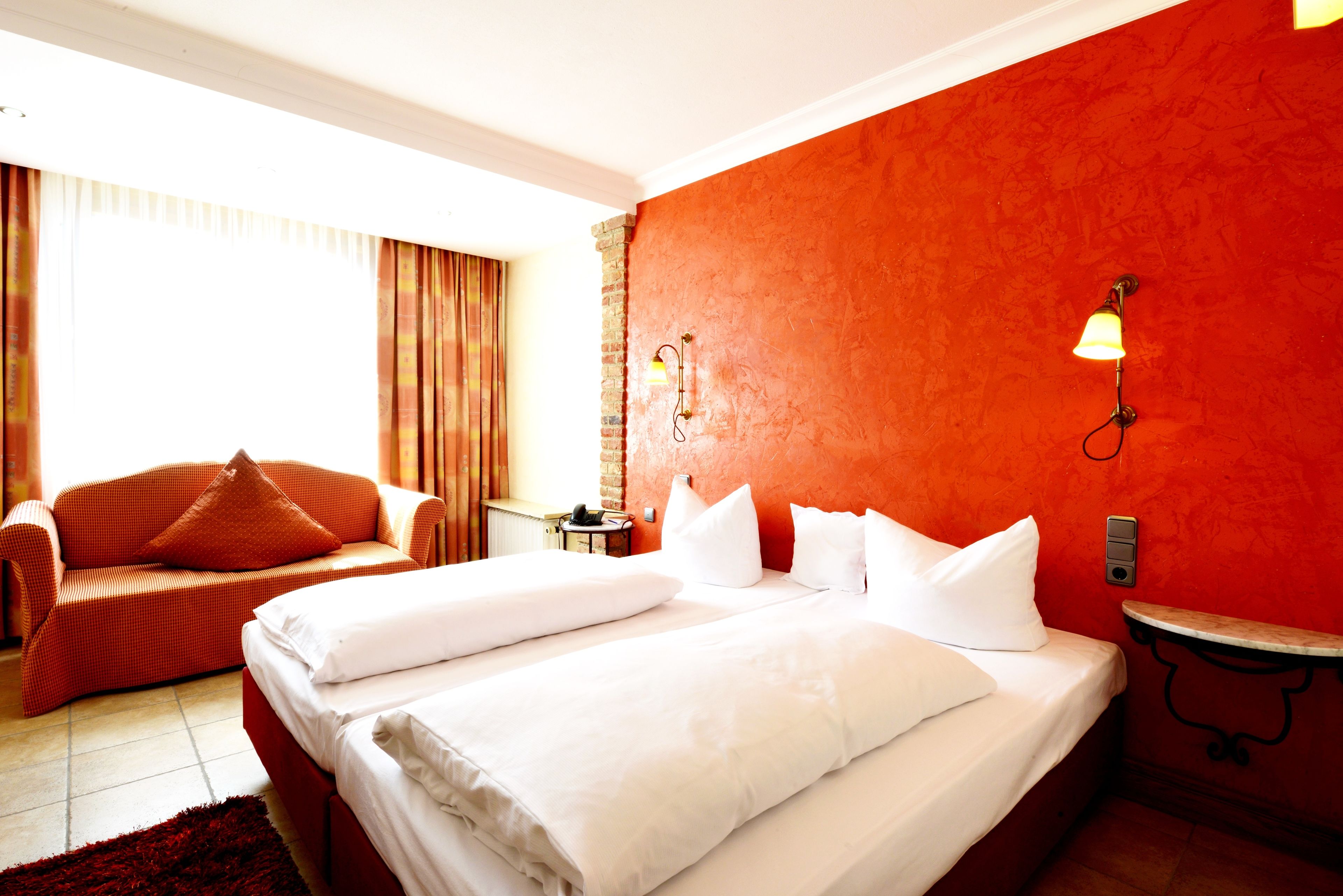 Chambre Standard Double ou avec lits jumeaux, 1 grand lit, non-fumeurs | Literie hypoallergénique, décoration personnalisée