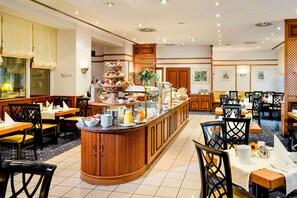 Daily buffet breakfast (EUR 18 per person)