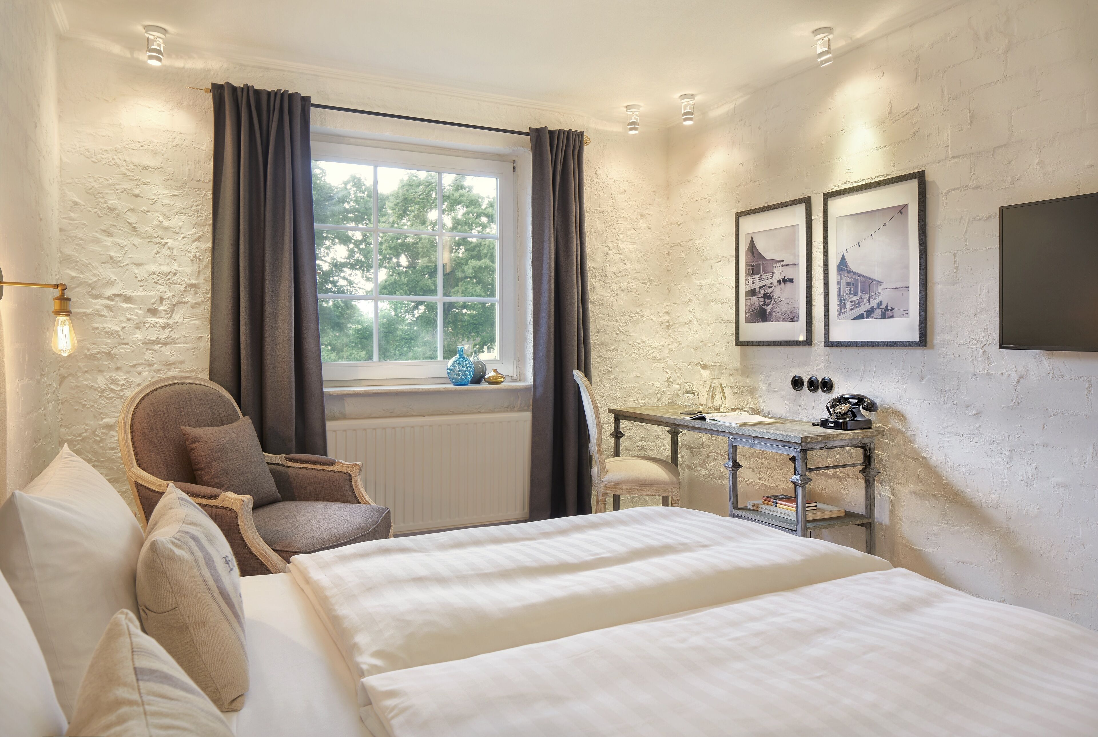 standard room | premium bedding, down duvets, memory-foam beds, individually decorated
