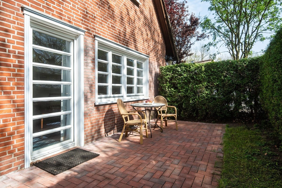 Classic Double Room, Patio | Premium bedding, desk, free WiFi, bed sheets