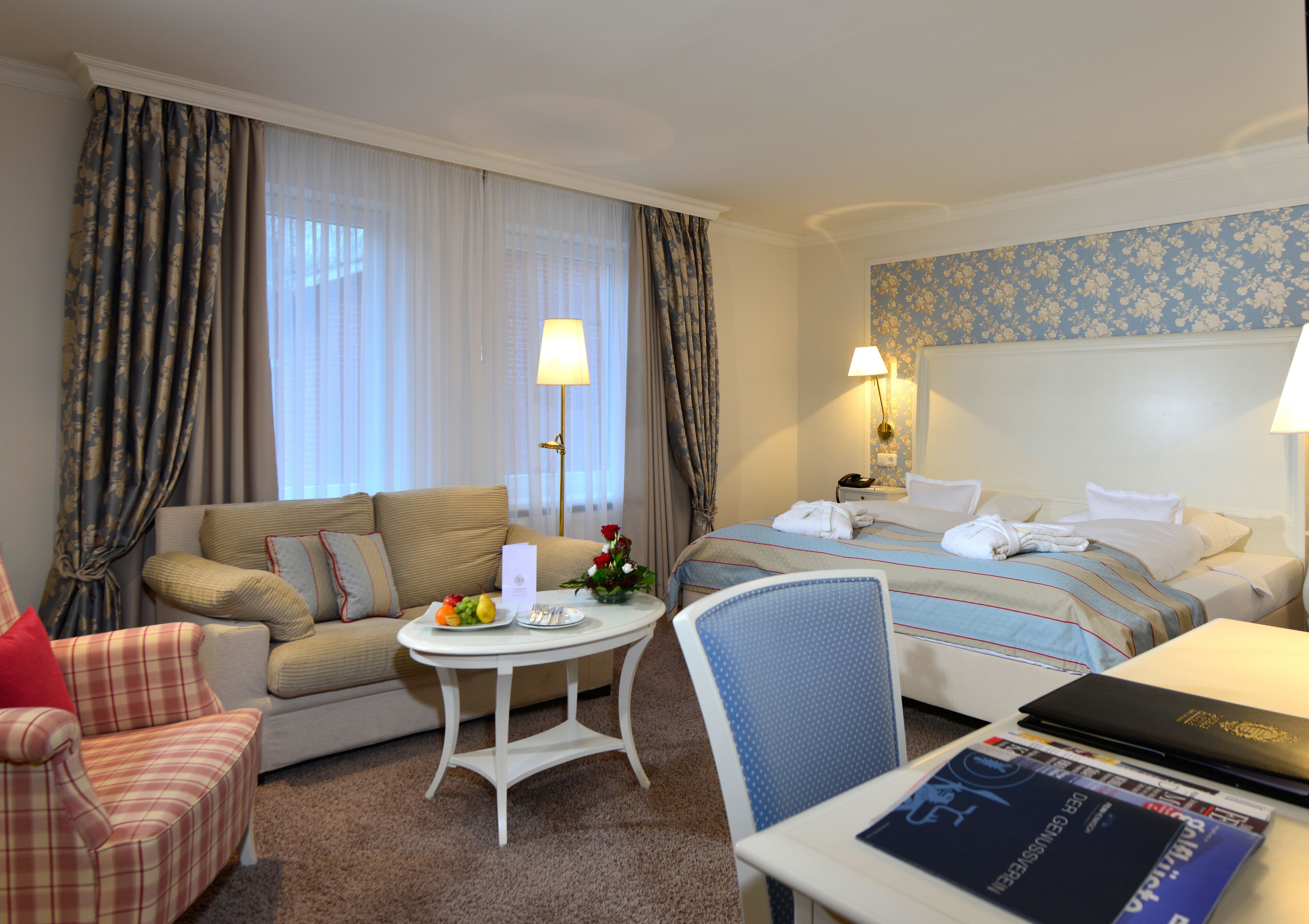 superior double room | premium bedding, minibar, individually furnished, desk