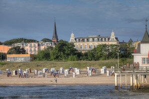 On the beach