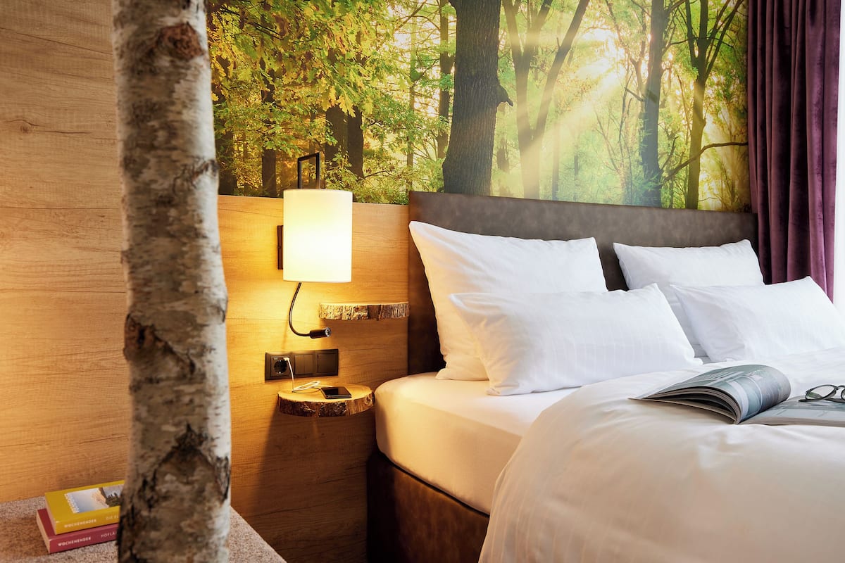 happy surprise room | 1 bedroom, hypo-allergenic bedding, in-room safe, individually decorated