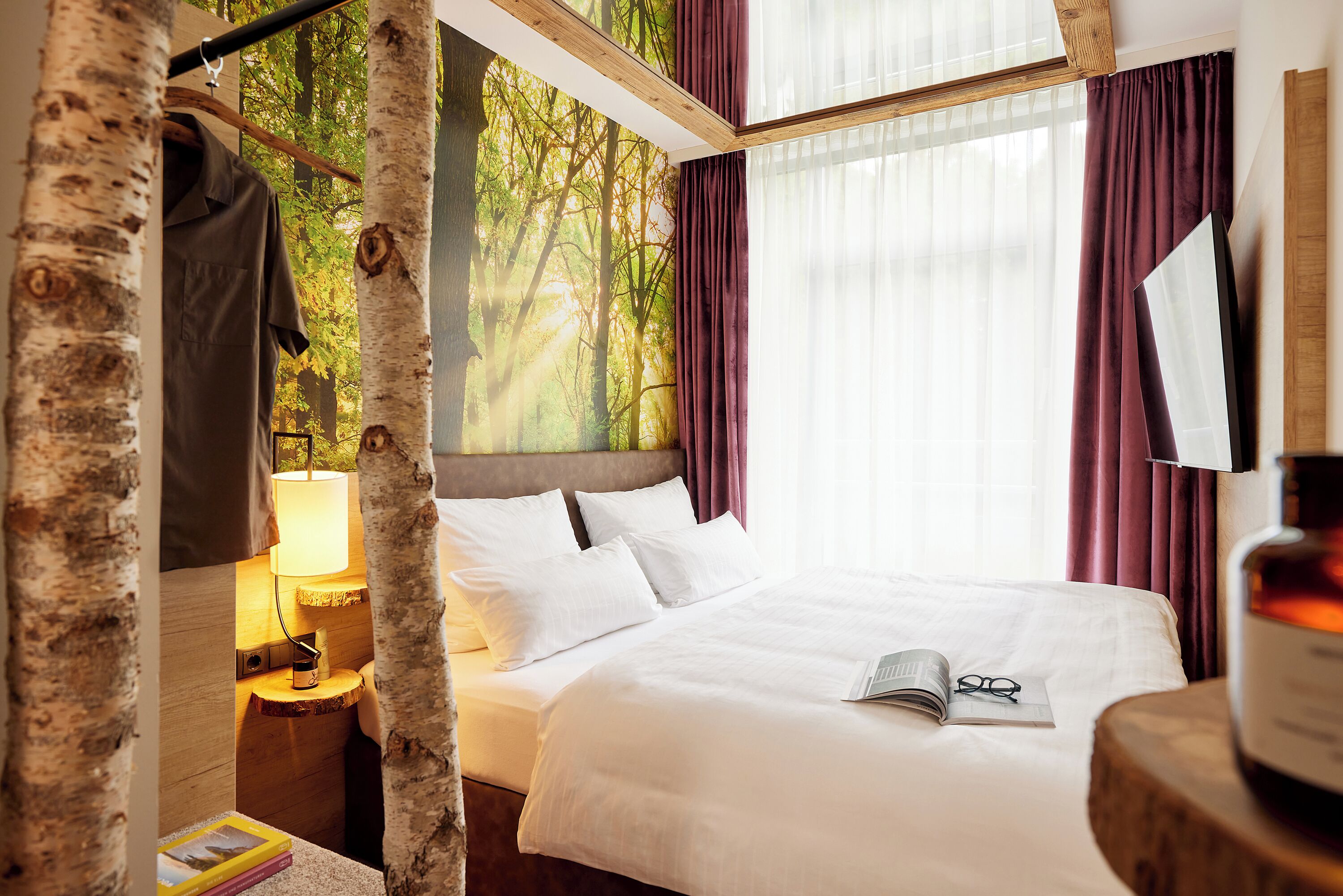 happy surprise room | bathroom | shower, hair dryer, bathrobes, towels