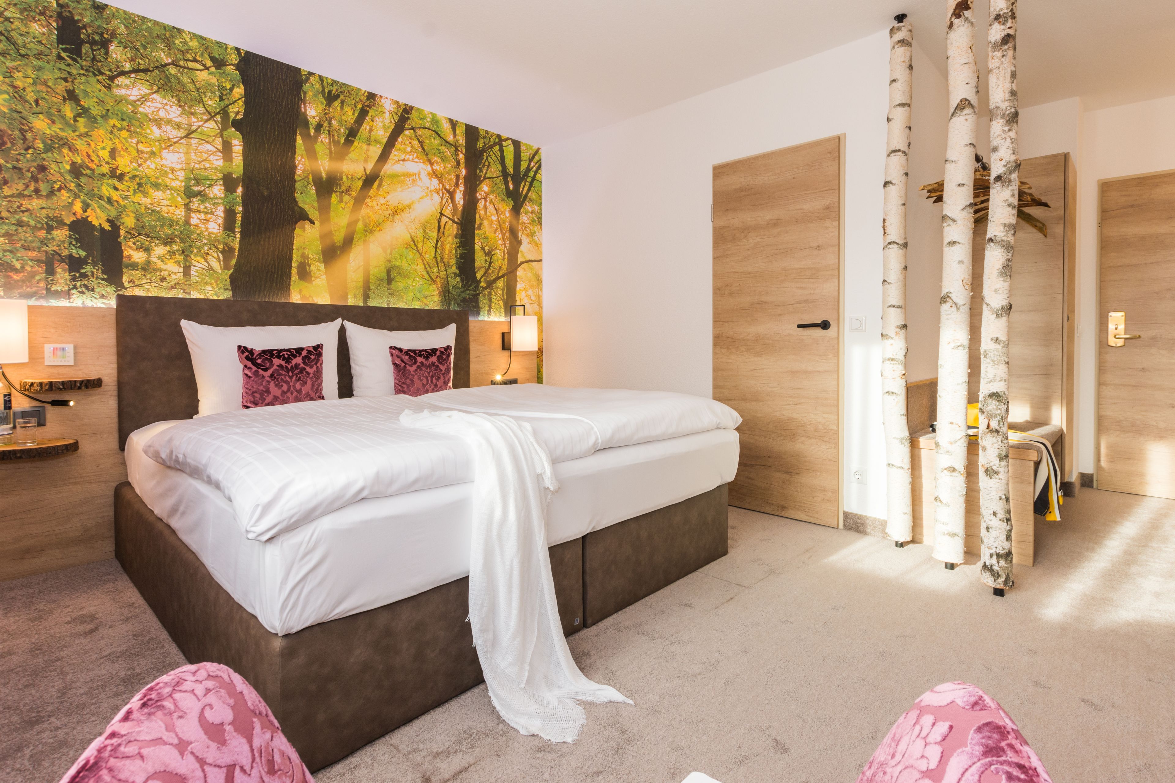 1 bedroom, hypo-allergenic bedding, in-room safe, individually decorated