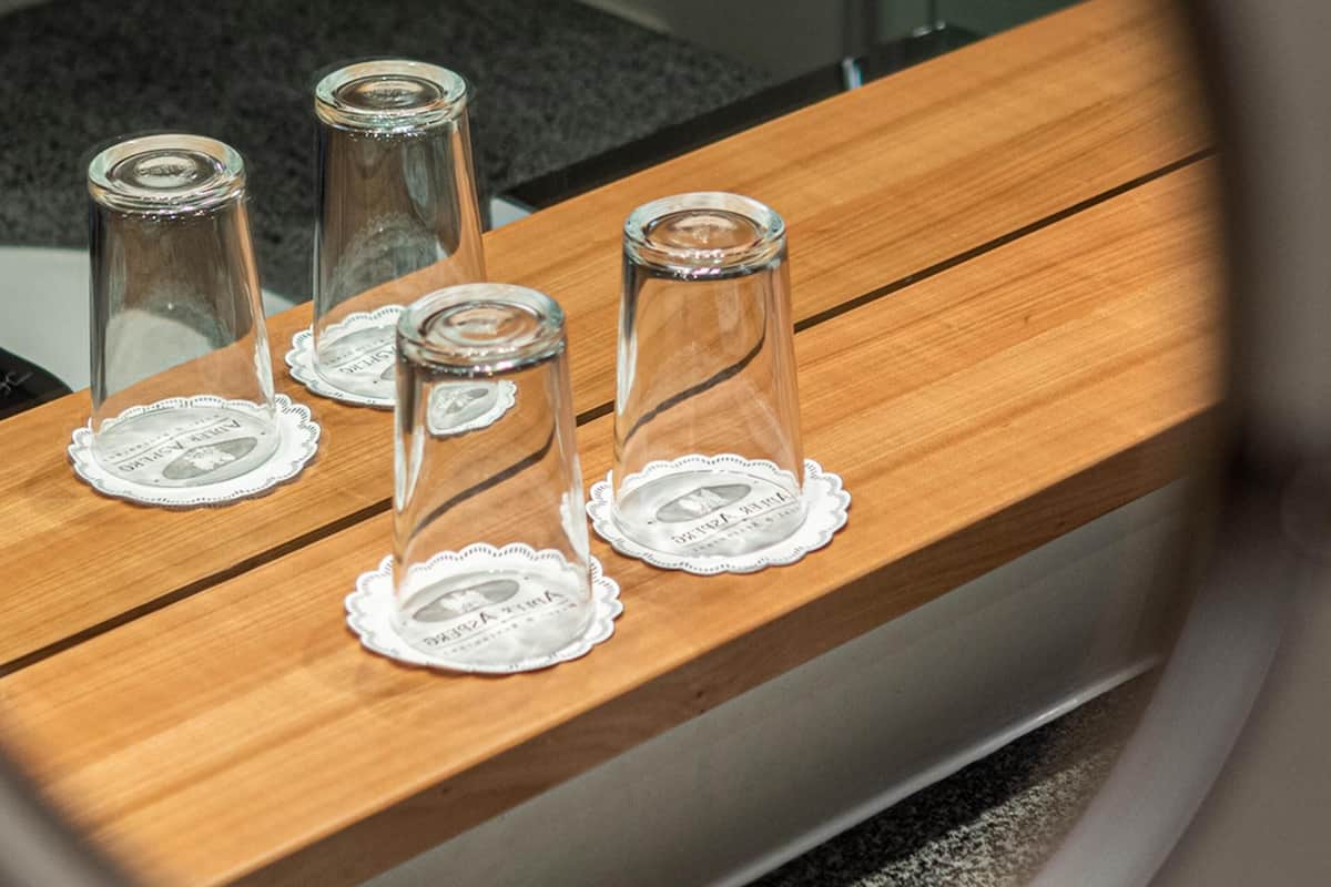 superior double room | bathroom | eco-friendly toiletries, hair dryer, bathrobes, slippers