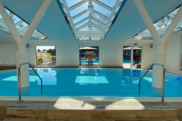 Indoor pool, outdoor pool, open 6:30 AM to 10:30 PM, pool umbrellas
