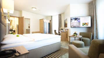 1 habitación, ropa de cama hipoalergénica y minibar