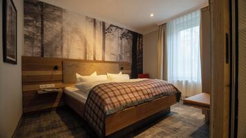 Suite, 1 Schlafzimmer, Nichtraucher | Allergikerbettwaren, Daunenbettdecken, Select-Comfort-Betten, Minibar