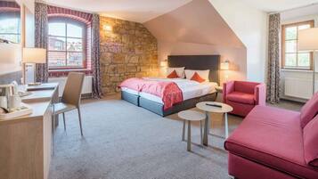 1 chambre, literie hypoallergénique, coffres-forts dans les chambres