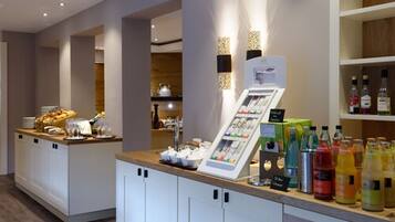 Gratis morgenmadsbuffet hver dag