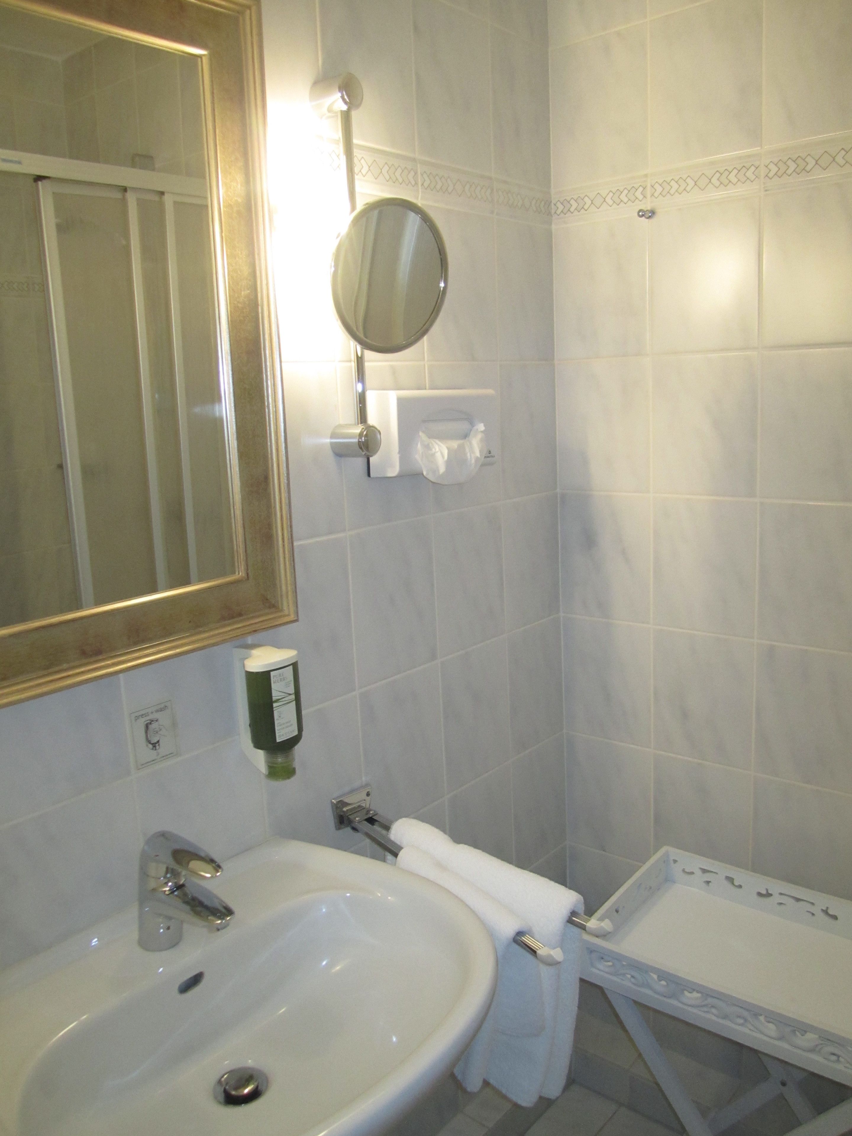 free toiletries, hair dryer, bathrobes, towels