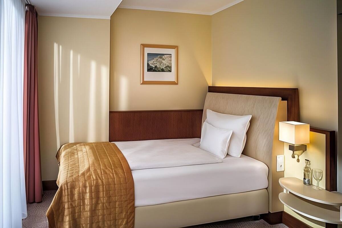 In-room safe, blackout curtains, soundproofing