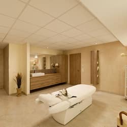 Private spa tub