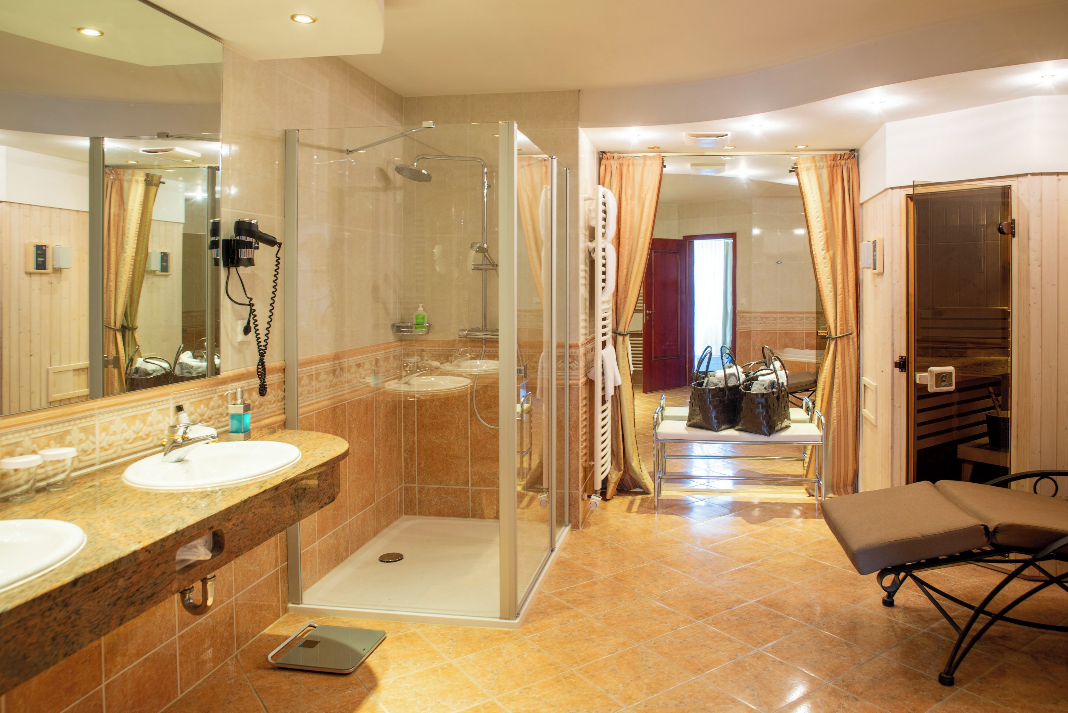 suite | bathroom | free toiletries, hair dryer, slippers, bidet