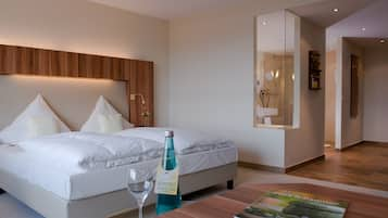 Exclusive Double Room | Hypo-allergenic bedding, down duvets, minibar, in-room safe