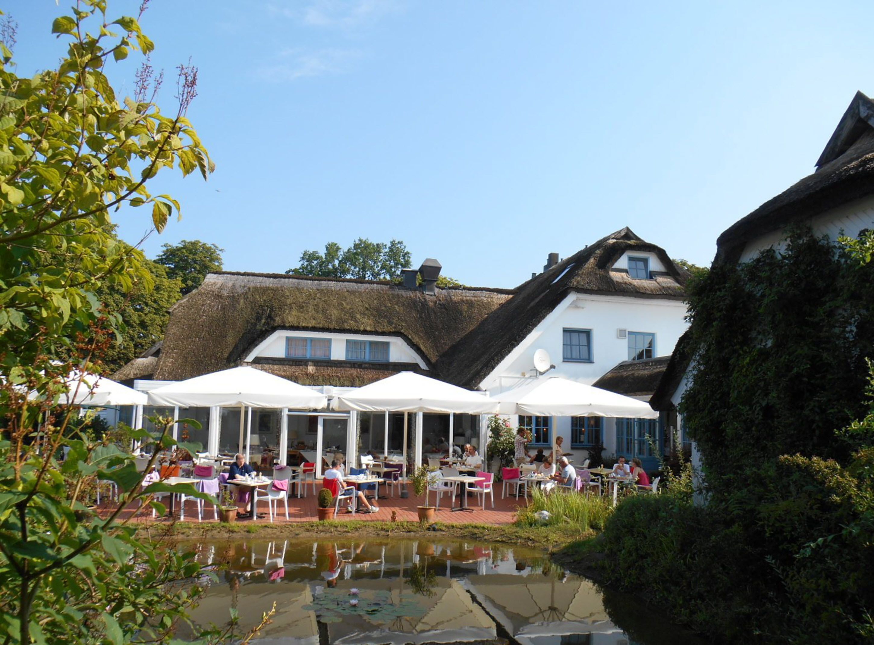 breakfast, dinner served; german cuisine, al fresco dining