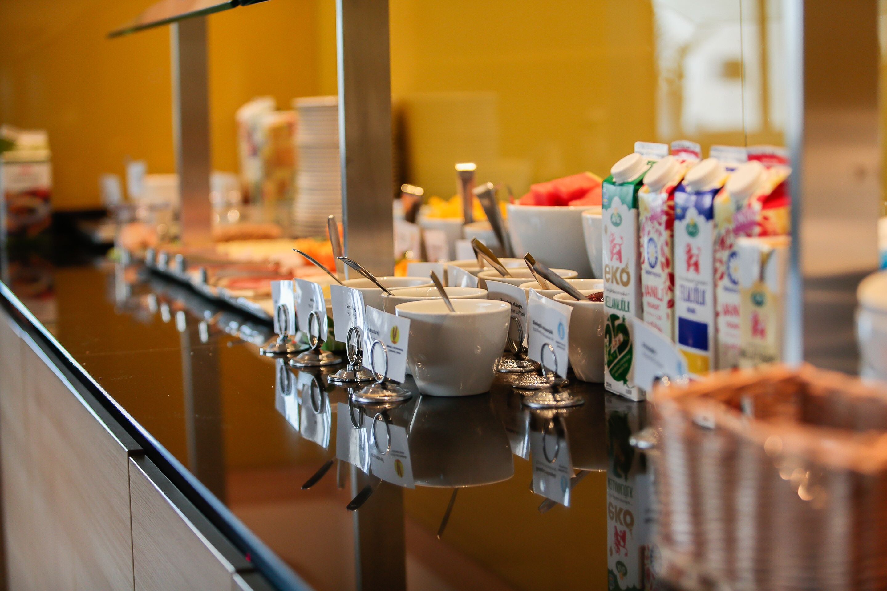 daily buffet breakfast (sek 125 per person)