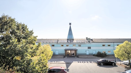 Fachada de la propiedad