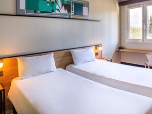 Minibar, desk, blackout curtains, free cots/infant beds