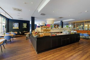 Daily buffet breakfast (EUR 24 per person)
