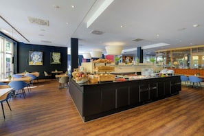 Daily buffet breakfast (EUR 24 per person)