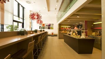 Daily buffet breakfast (EUR 18 per person)
