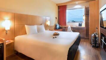 Chambre Double Supérieure, 1 lit double | Literie de qualité supérieure, mini-bar avec articles gratuits