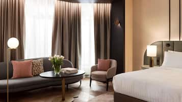 Minibar, in-room safe, desk, blackout drapes