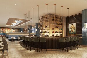Bar (on property) - Mercure Grand Hotel Alfa Luxembourg (Luxembourg City)