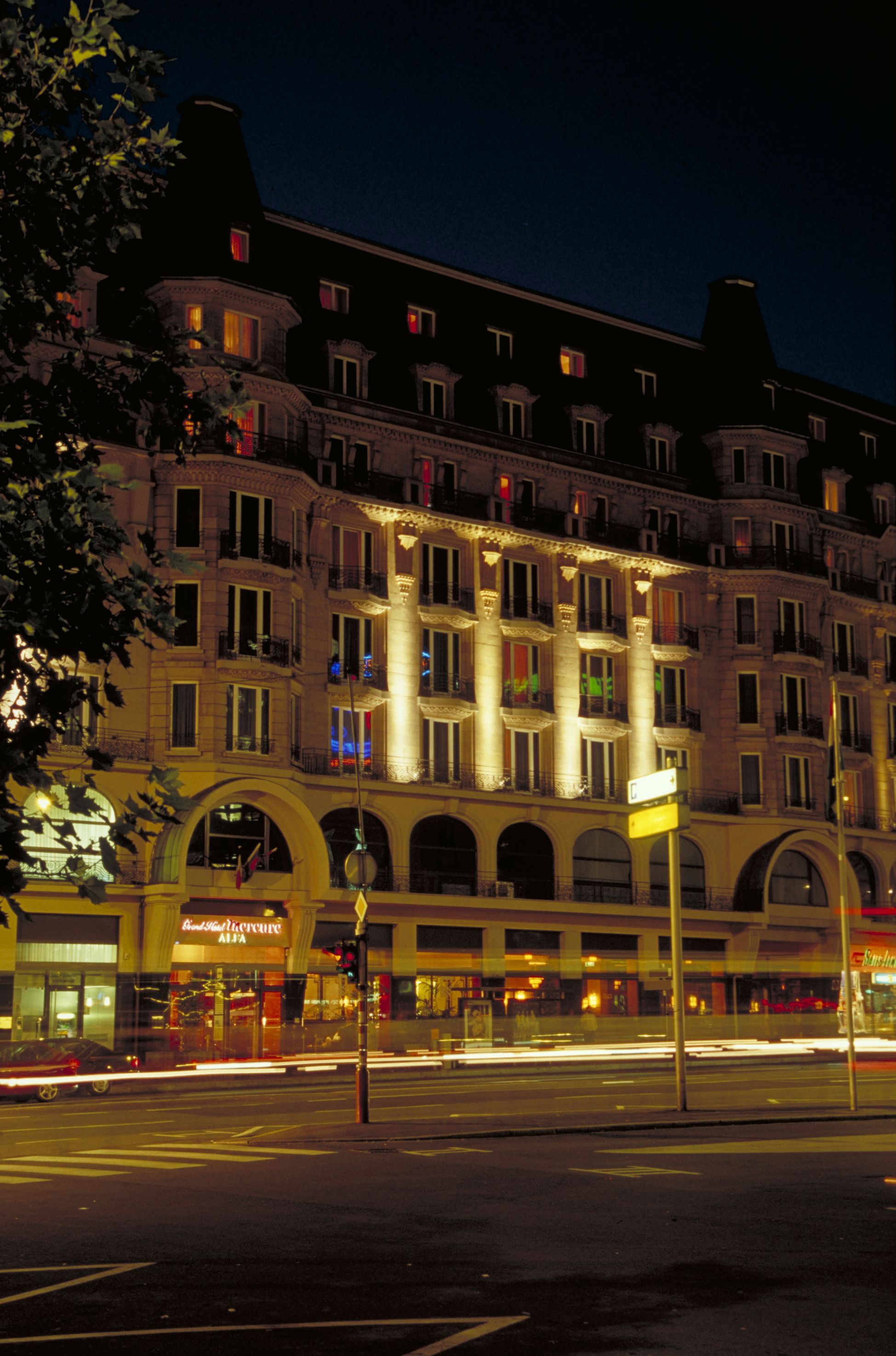 Front of property - evening/night