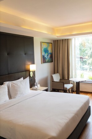 Standard Room | Premium bedding, desk, iron/ironing board, free WiFi - Ramee Guestline Hotel Bangalore (Anekal)