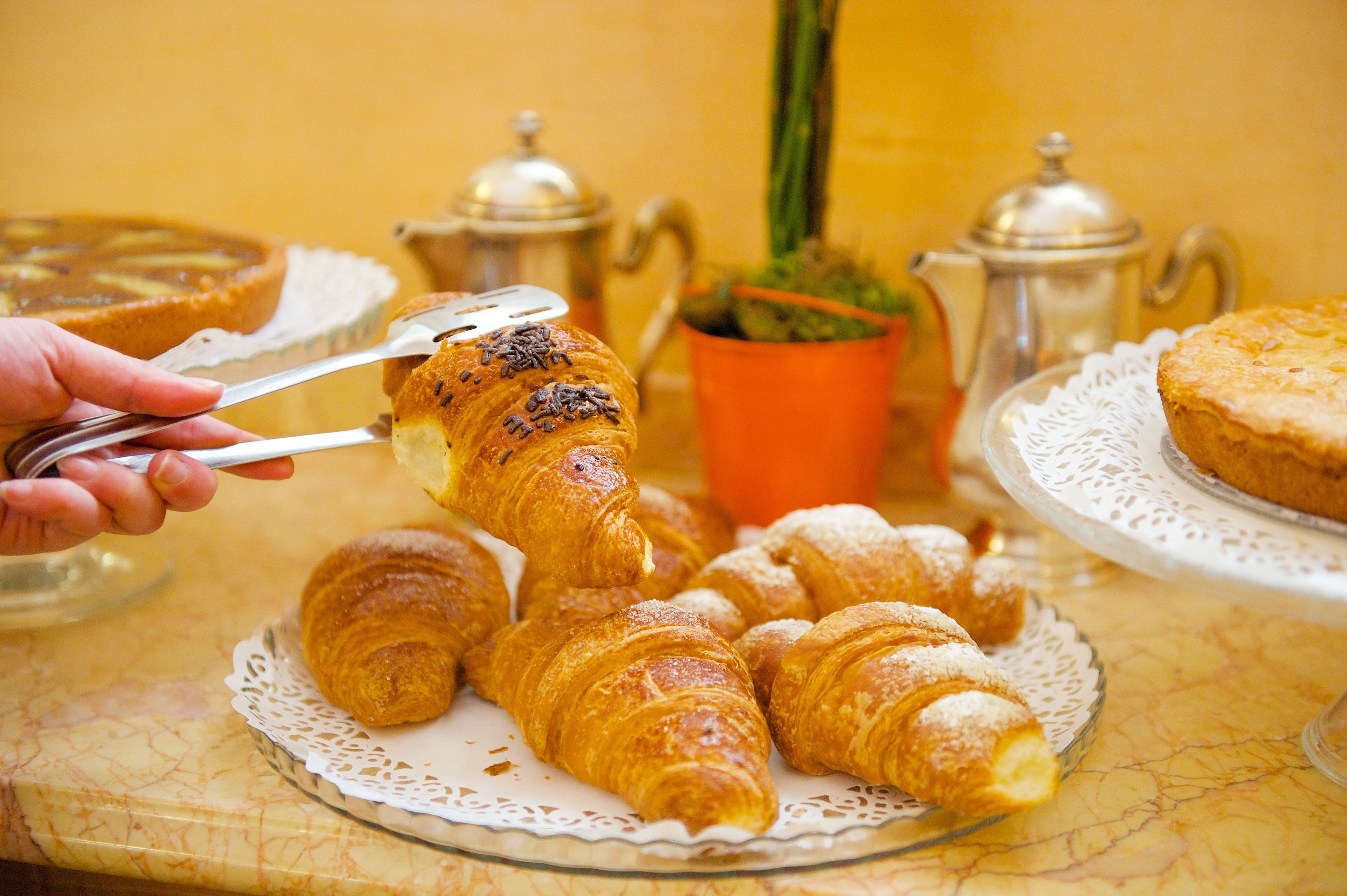 daily buffet breakfast (eur 16.00 per person)