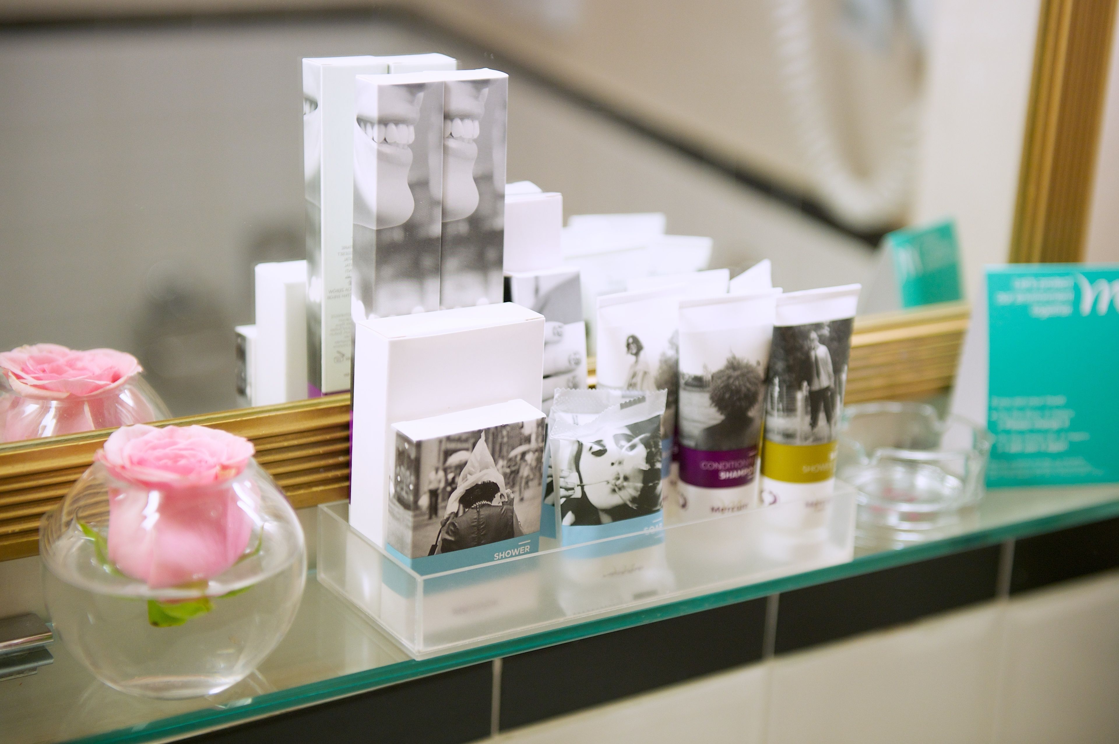 eco-friendly toiletries, hair dryer, bidet, towels