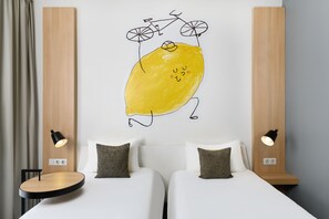 Design Room, 2 Twin Beds | In-room safe, desk, laptop workspace, blackout drapes - ibis Styles Budapest City (Budapest)