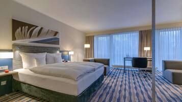 Chambre Standard, 1 lit double | Literie hypoallergénique, coffres-forts dans les chambres, bureau