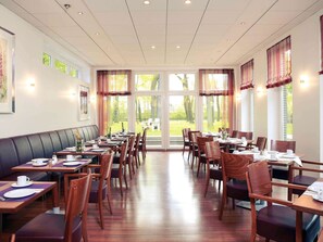 Daily buffet breakfast (EUR 23 per person)