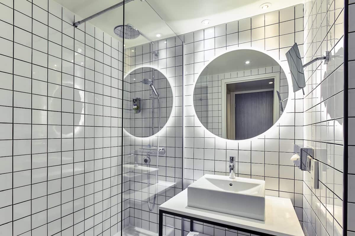 In-room safe, desk, blackout curtains, soundproofing