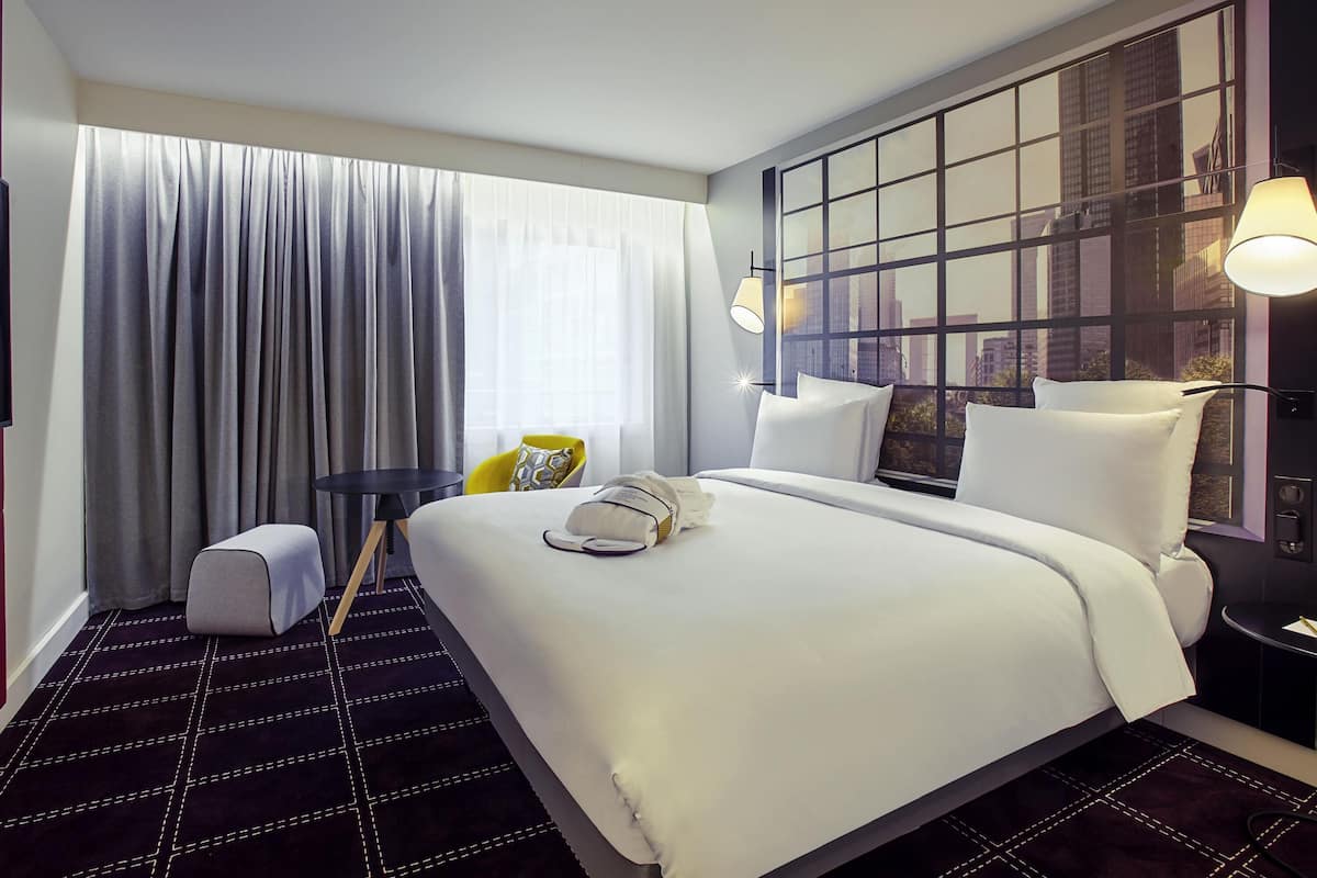 In-room safe, desk, blackout curtains, soundproofing