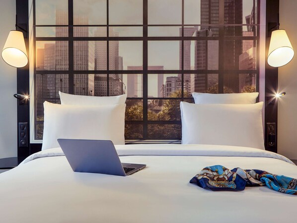 In-room safe, desk, blackout curtains, soundproofing