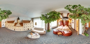 Suite, 1 lit double | Minibar, coffres-forts dans les chambres, bureau, chambres insonorisées