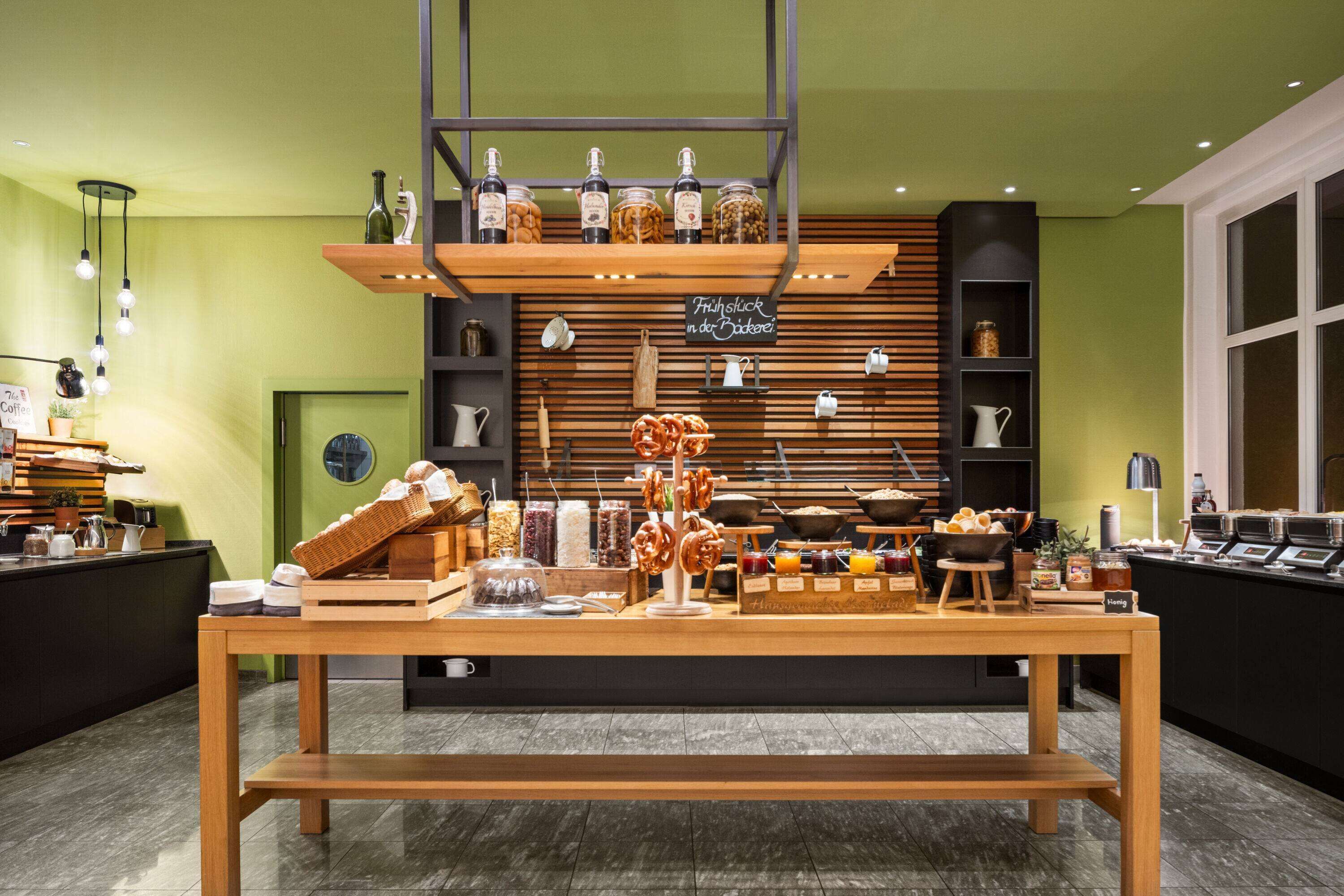 daily buffet breakfast (eur 15 per person)