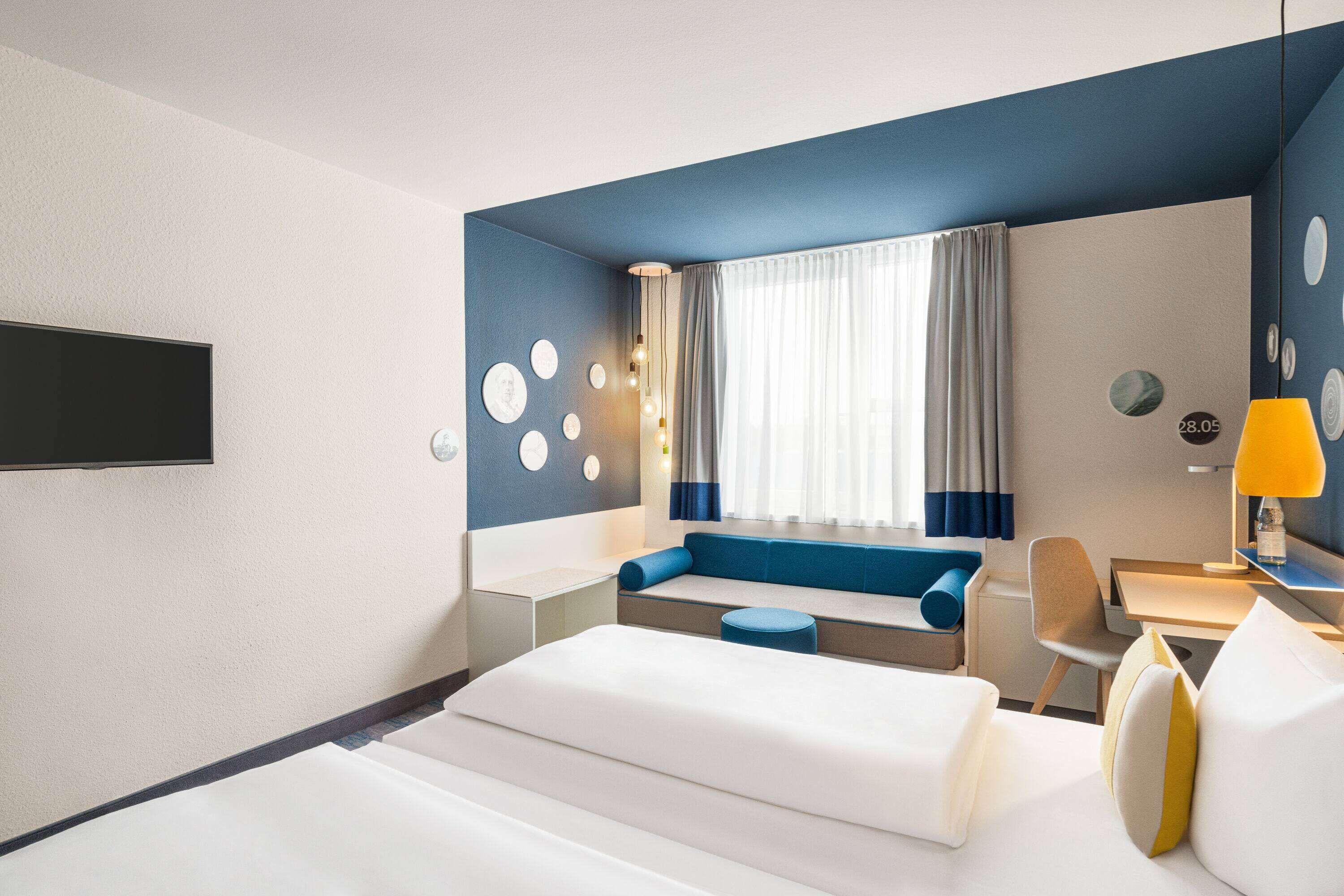 hypo-allergenic bedding, individually decorated, individually furnished