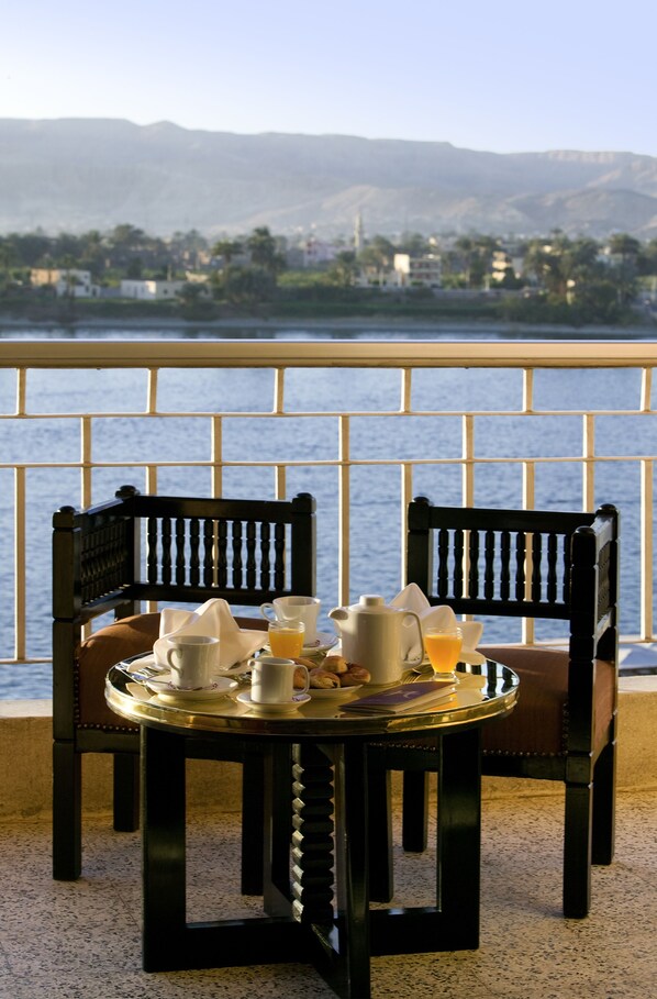Uitzicht vanuit de kamer