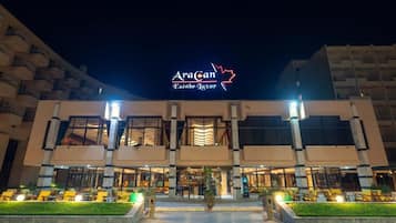 Fachada de la propiedad